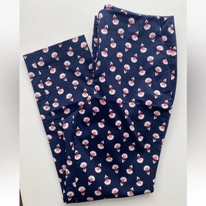 Boden Ledbury Pants Navy Falling Carnival Blossom 10